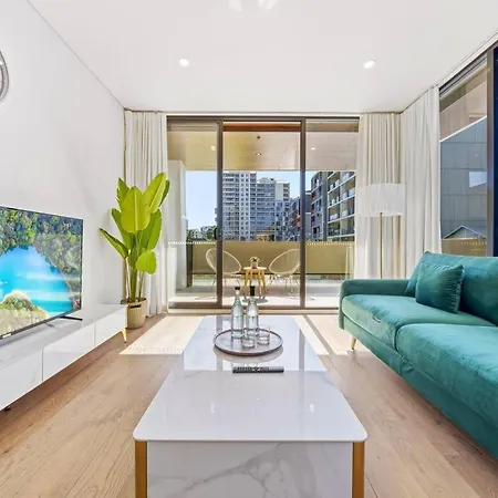 Stunning 2 Bedroom Apt At Waterloo Sydney Exterior photo